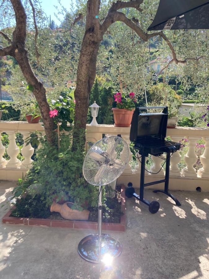 Studio Villa La Cigale Avec Grande Terrasse ม็องตง ภายนอก รูปภาพ