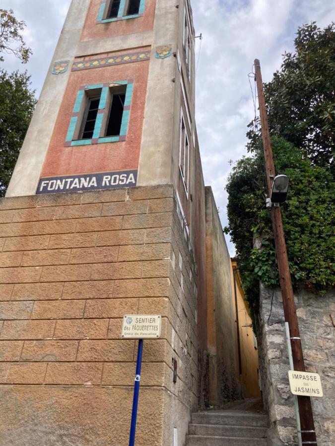 Studio Villa La Cigale Avec Grande Terrasse ม็องตง ภายนอก รูปภาพ